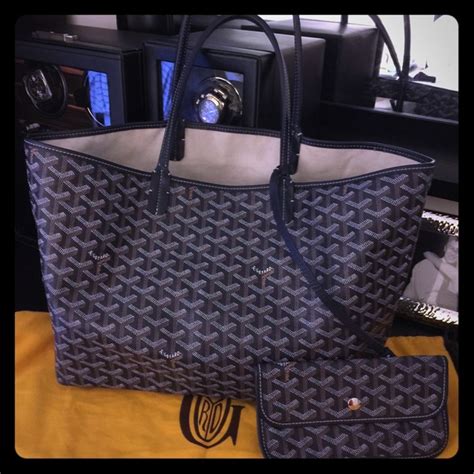 goyard saint louis tote pm navy blue|Goyard st louis size comparison.